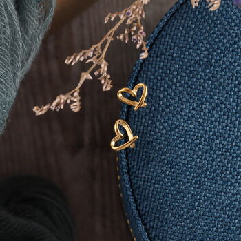 'A Million Little Things' Friendship Heart Earrings, 10 of 11