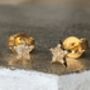 Diamond Studs Star Earrings, thumbnail 3 of 8