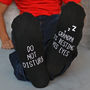 Do Not Disturb Resting Eyes Socks, thumbnail 4 of 6
