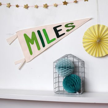 Personalised Pennant Flag, 4 of 9
