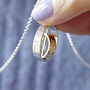 Personalised Day My Life Changed Silver Necklace, thumbnail 2 of 11