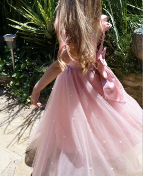 Helena Flower Girl Dress ~ In Rose, 4 of 10