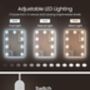 Dressing Table Adjustable Brightness Mirror Makeup Desk, thumbnail 4 of 6