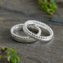 Coronet Wedding Band In Sterling Silver, Size J, thumbnail 1 of 5