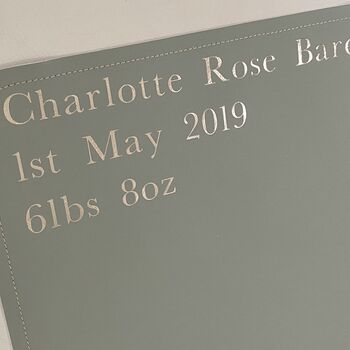 Personalised Highchair/Weaning Mat, 3 of 12