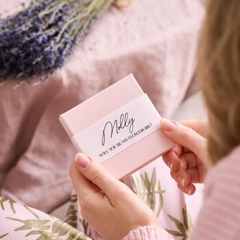 Personalised Be My Flower Girl Slide Set, 2 of 2