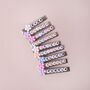 Personalised Children's Flower Hair Clip, thumbnail 1 of 11