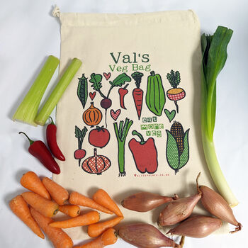 Personalised Reusable Produce Bag, 2 of 11