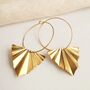 Statement Hoop Earrings, thumbnail 3 of 5