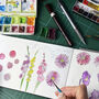Personalised Birth Flower Bouquet Family Print, thumbnail 7 of 7