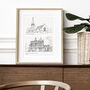 Personalised Wedding Venue Sketch, thumbnail 4 of 12