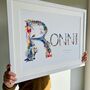 Personalised Bright Nature Name Print, thumbnail 2 of 11