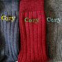 Men’s Personalised Name Thick Bamboo Socks Gift Box Set, thumbnail 6 of 9