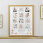 Baby Gifts My First Year Photo Memories Print, thumbnail 1 of 12