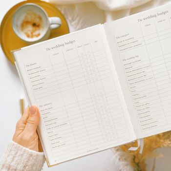 Wedding Planner Book Eucalyptus | Engagement Gift, 4 of 12