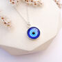 Tiny Evil Eye Necklace, thumbnail 2 of 6