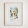Personalised Bridesmaid Proposal Gift – Hand Drawn Watercolour Portrait Keepsake, thumbnail 8 of 12