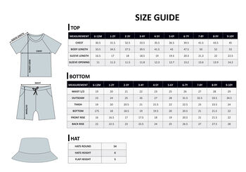 Lavender Three Piece Towelling Cotton Summer Set, 4 of 4