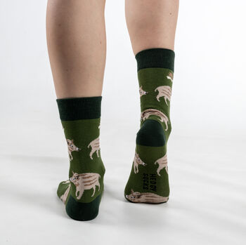 Bamboo Socks | Wild Boar Socks | Animal Socks | Eco, 3 of 4