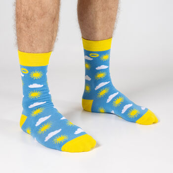 Bamboo Socks | Sun Socks | Weather Socks | Nature Socks | Novelty Socks, 3 of 5