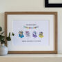 Personalised Ski Boot Family Print, thumbnail 1 of 10