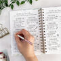 Personalised Engaged Gift | Navy Rose Wedding Planner, thumbnail 4 of 8