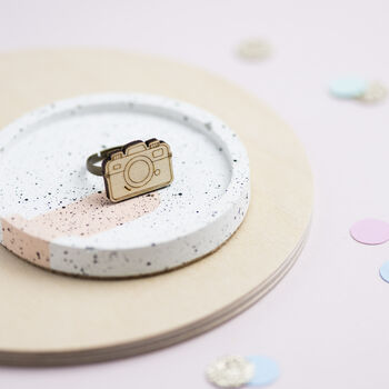 Wooden Travel Theme Rings, 3 of 12