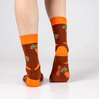 Bamboo Socks | Carrot Socks | Vegetable Socks | Food Socks | Novelty Socks, 3 of 5