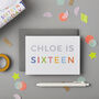 16th Birthday Wrapping Paper Set, thumbnail 4 of 8