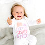 Personalised Elephant Big And Little Sister Sibling Set, thumbnail 5 of 8