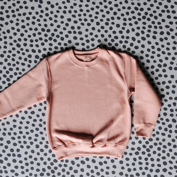 Personalised Long Script Name Child's Sweatshirt, 7 of 10