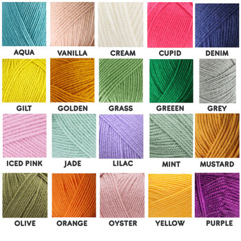 Punchneedle Happy Garland, 5 of 5