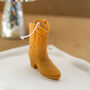 Cowboy Boots Soy Wax Candle, thumbnail 2 of 11