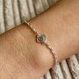 Personalised Birthstone Gucci Style Bracelet, thumbnail 1 of 5