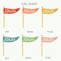 Personalised Circus Train Name Print, thumbnail 4 of 4