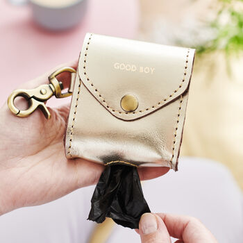 Personalised Leather Dog Treat Bag, 11 of 12