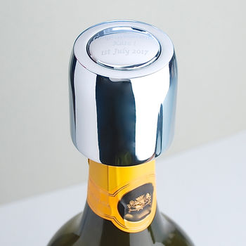 Personalised Prosecco Or Champagne Bottle Stopper, 3 of 8
