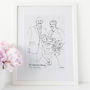 Personalised Family Sketch, thumbnail 12 of 12