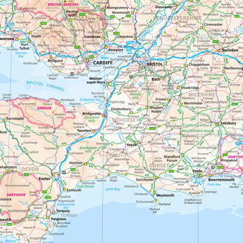 Great Britain Ordnance Survey Xl Pacmat® Picnic Blanket, 11 of 11