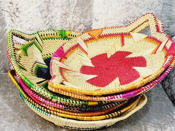 Hand Woven Soe Fruit Tray, 8 of 8