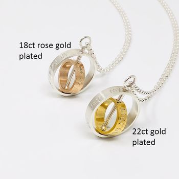 Personalised Day My Life Changed Silver Necklace, 4 of 11