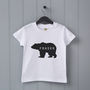 Personalised Daddy Bear T Shirt Set, thumbnail 2 of 2