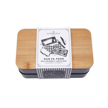 Dapper Chap Man Vs. Food Eco Friendly Lunch Box, 5 of 5
