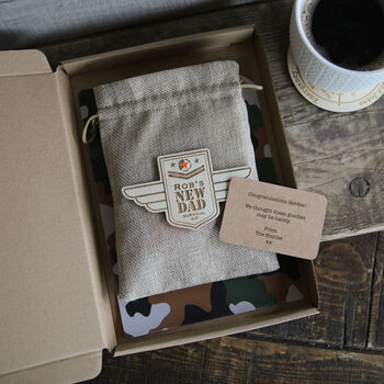 Personalised New Dad's Survival Kit Pouch, 2 of 8