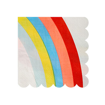 Rainbow Paper Party Table Decorations, 4 of 5