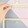 Earring Storage Hanger Hexagon, thumbnail 5 of 9