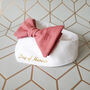 Personalised Bow Tie Dog Wedding Bandana, thumbnail 4 of 10