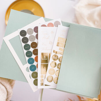 Wedding Planner Book Eucalyptus | Engagement Gift, 2 of 12