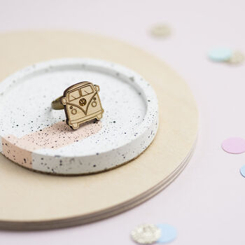 Wooden Travel Theme Rings, 2 of 12