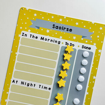 Children's Star Reward Chart, 9 of 10